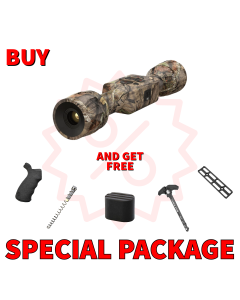 ATN ThOR LT 320, 2-4x Thermal Rifle Scope - Mossy Oak Break-Up Country Camo Package