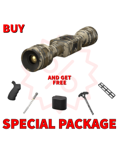 ATN ThOR LT 320, 3-6x Thermal Rifle Scope - Mossy Oak Bottomland Camo Package