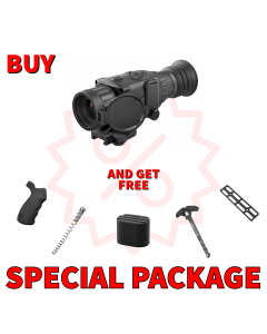 AGM Rattler TS25-256 Thermal Imaging Rifle Scope 256x192 (50 Hz), 25 mm lens Package