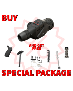 ATN OTS 4T 384 7-28x Thermal Smart HD Monocular Package