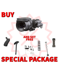 AGM Comanche 22 NL1 - Medium Range Night Vision Clip-On System Package