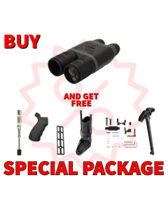 ATN BinoX 4T 384 2-8x Thermal Binocular with Laser Rangefinder Package