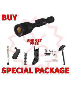 ATN Thor 5 XD 2-20x, 1280x1024 12 micron, Smart HD Thermal Rifle Scope w/ Xtreme Definition 1.3 Megapixel Sensor, Video Rec, Ballistic Calculator, RAV Package