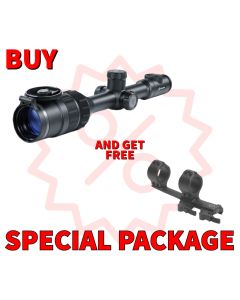 Pulsar Digex C50 (with Digex-X850S IR Illuminator) Digital Riflescope Package