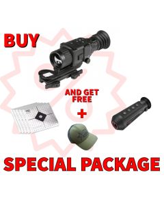 AGM Rattler TS35-384  Compact Medium Range Thermal Imaging Rifle Scope 384x288 (50 Hz), 35 mm lens Package