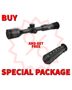 AGM Adder TS50-384  Thermal Imaging Rifle Scope 12um, 384x288 (50 Hz), 50 mm lens Package