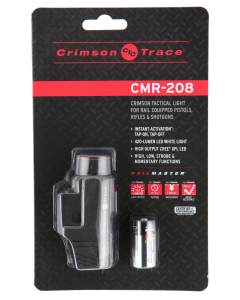 Crimson Trace CMR208S Rail Master Universal Tactical Light For Universal 110/420 Lumens Output White CREE XPL LED Light 1913 Picatinny Rail Mount Black Anodized Aluminum
