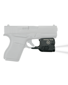 Crimson Trace LTG773 Lightguard  For Handgun Fits Glock 42/43/43X/48 110 Lumens Output White LED Light Trigger Guard Mount Matte Black Polymer
