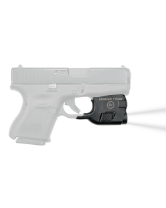 Crimson Trace LTG777 Lightguard  For Handgun Fits Glock 26/27/33 110 Lumens Output White LED Light Trigger Guard Mount Matte Black Polymer