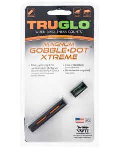 Truglo TG941XA Magnum Gobble-Dot Xtreme Universal Shotgun Fiber Optic Red/Green .25" Rib