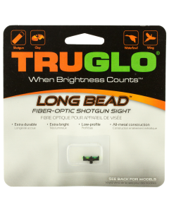 Truglo TG947CGM Long Bead  Metal Beretta/Benelli/Stoeger 2000, P-350 Pump Fiber Optic Green 2.6mm