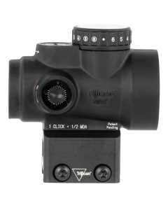 Trijicon 2200052 MRO HD Black Hardcoat Anodized 1x 25mm 2 MOA Illuminated Adjustable LED 68 MOA w/Red Dot Reticle Features Full Co-Witness Mount