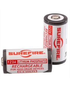 SureFire SFLFP123 CR123A  3 Volts Lithium 1550 mAh 2pk
