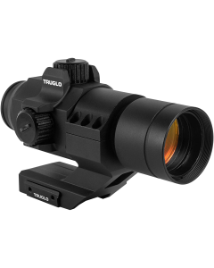 TruGlo TG-8335BN Ignite  Black Anodized 1x 30mm 2 MOA Illuminated Red Dot Reticle Features Cantilever Picatinny Rail Mount