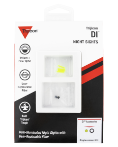 Trijicon AC50011 DI Night Sight Standard Replacement Kit Green Fiber & Black Retainer