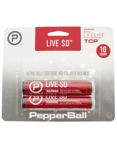 PepperBall 102-06-0306 Live SD Pepperballs Pava .09 oz 10 Per Pkg