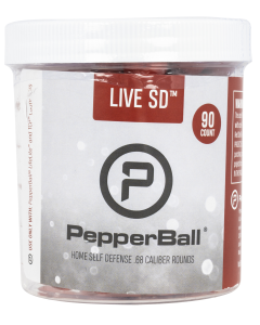 PepperBall 102-06-0351 Live SD Pepperballs Pava .09 oz 90 Rds