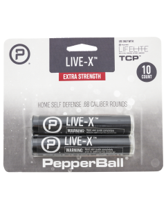 PepperBall 104-81-0354 Live-X Pepperballs Pava .09 oz 10 Per Pkg