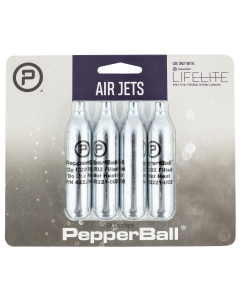 PepperBall 385-01-0000 Lifelight CO2 Cylinder 12 gram 4 Per Pkg