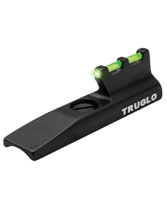 TruGlo TG-TG975G Rimfire Front Sight Green Fiber Optic with Black Steel Frame for Most Marlin