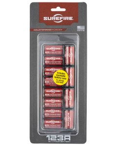 SureFire SF12ABBCS CR123A  3 Volts 1550 mAh 12pkClamshell Package