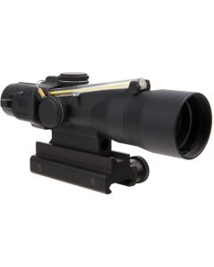 Trijicon ACOG 3x30mm Compact Dual Illuminated Scope Amber Chevron 7.62x51mm Ball Reticle with Colt Knob Thumbscrew Mount
