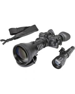 AGM FoxBat-LE6 3AW1  Night Vision Bi-Ocular 5.6x with FOM 1400-1800 Gen 3+ Auto-Gated "Level 1" P45-White Phosphor IIT. Made in USA. Sioux850 Long-Range Infrared Illuminator is included. 