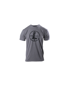 Leupold Distressed Reticle T-Shirt Graphite Heather 3XL Short Sleeve