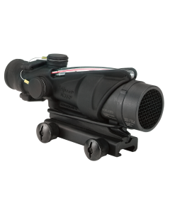 Trijicon 100230 ACOG  Black Hardcoat Anodized 4x32mm Illuminated Red Chevron Reticle