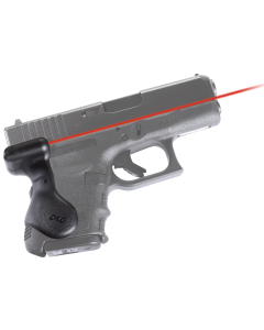 Crimson Trace LG626 Lasergrips  5mW Red Laser with 633nM Wavelength & 50 ft Range Black Finish for Glock 26, 27, 33, 28, 39 Gen3