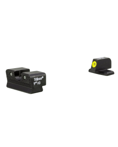 Trijicon 600865 HD XR Night Sight Set 3-Dot Tritium Green with Yellow Outline Front, Green with Black Outline Rear Black Frame for Sig P225,226,228,239,320 9mm/357 Sig (Except P938)