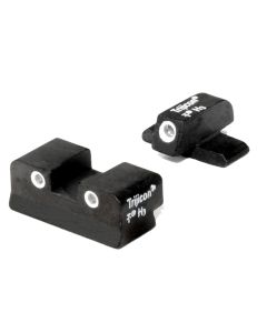 Trijicon 600448 Bright & Tough Night Sight Set 3-Dot Tritium Green with White Outline Front & Rear Black Frame for Sig P225,226,228,239,320 with #8 Front & Rear (Except P938)