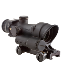 Trijicon 100394 ACOG  Matte Black 4x32mm LED Illuminated Red Horseshoe Dot 223/556 Reticle