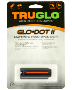 Truglo TG92A Glo-Dot II 12-20 Gauge Red Fiber Optic Black