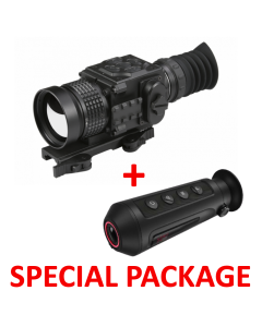 AGM Secutor TS50-384 Compact Medium Range Thermal Imaging Rifle Scope 384x288 (50 Hz) 50 mm lens Package