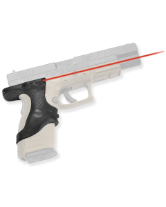 Crimson Trace LG446 Lasergrips  5mW Red Laser with 633nM Wavelength & Black Finish for 9mm Luger, 40 S&W, 357 Sig & 45 GAP Springfield XD