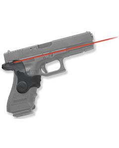 Crimson Trace LG417 Lasergrips  5mW Red Laser with Front Activation, 633nM Wavelength & 50 ft Range Black Finish for Most Glock Gen3