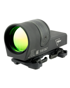 Trijicon 800047 Reflex  Matte Black 1x42mm 4.5 MOA Dual Optic Illuminated Amber Dot Reticle