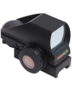 Truglo TG8380B Tru-Brite Dual Color 1x 34mm Multi-Reticle Dual Illuminated Red/Green 4 Pattern CR2032 Lithium Black