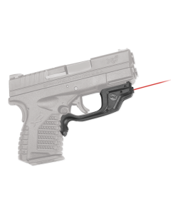 Crimson Trace LG469 Laserguard  5mW Red Laser with 633nM Wavelength & 50 ft Range Black Finish for Springfield XD-S (Except Mod2 Variant)