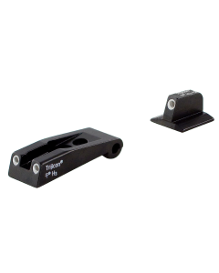 Trijicon 600590 Bright & Tough Night Sight Set 3-Dot Tritium Green with White Outline Front & Rear Black Frame for Ruger 9/40 SR, SRc