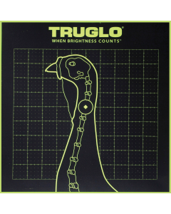 Truglo TG-12A6 Tru-See  Self-Adhesive Paper Turkey Black/Green 6 Per Pkg
