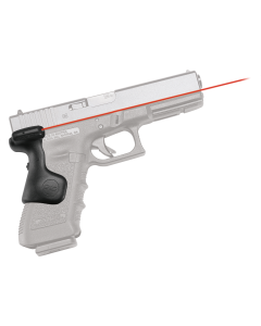Crimson Trace LG637 Lasergrips  5mW Red Laser with 633nM Wavelength & Black Finish for Most Glock Gen3-5