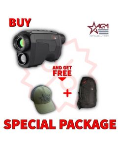 AGM Fuzion TM35-384 Fusion Thermal Imaging & CMOS Monocular 12 Micron 384x288 (50 Hz), 35 mm lens Package