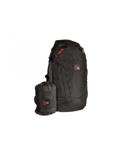 AGM Backpack - Foldable 28L Travel Backpack 51x32 cm, Packed 20x14x14 cm, 555g, Color Black
