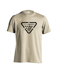 Mod Armory Logo T-Shirt Sand L