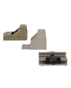 EOTech MRDS Mini Red Dot Sight with Protective Shroud in Tan