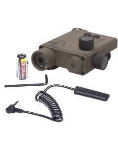 Firefield Charge XLT Flashlight and Green Laser Sight- Dark Earth