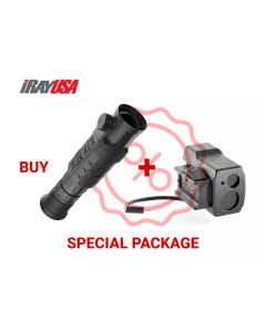 InfiRay Outdoor RICO Mk1 640 3X, 50mm Thermal Weapon Sight + ILR-1000 Laser Rangefinder for RICO MK1 SERIES Package