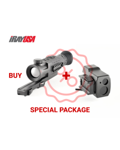 InfiRay Outdoor RICO Mk1 640 2X, 35mm Thermal Weapon Sight + ILR-1000 Laser Rangefinder for RICO MK1 SERIES package
